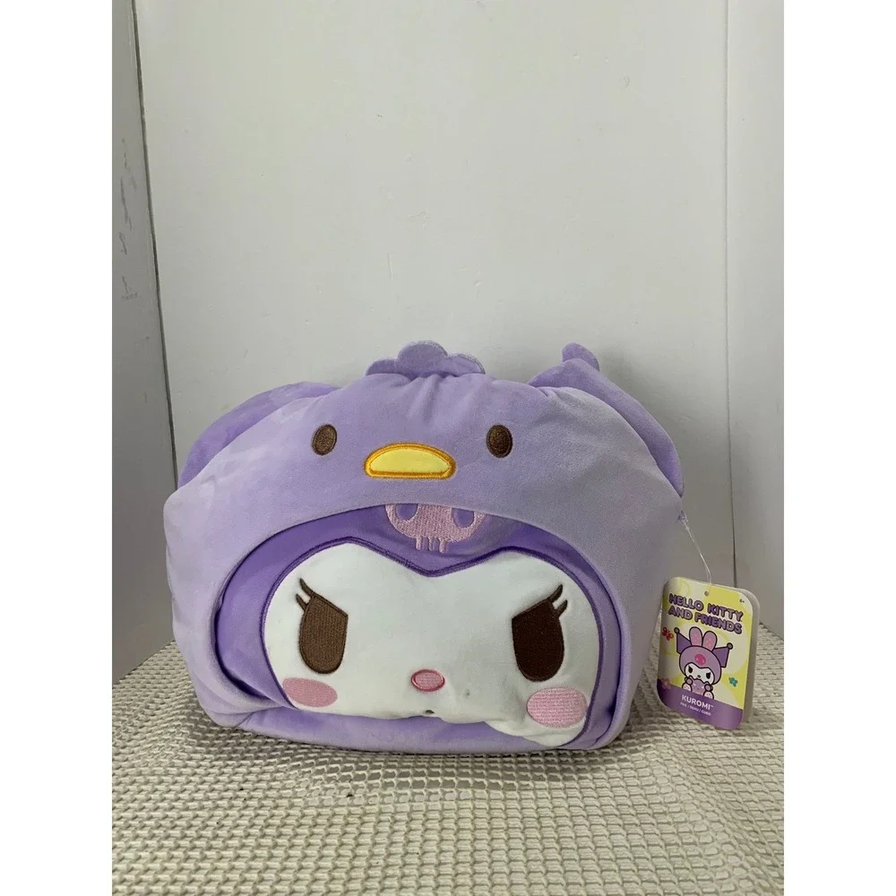 Kuromi Plush Pail Bag Hello Kitty and Friends Collection Purple NEW‎